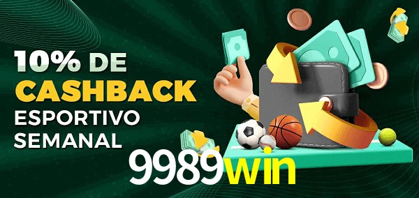 10% de bônus de cashback na 9989win